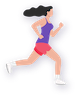 Running girl image